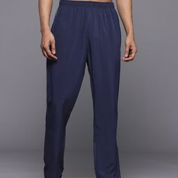 HRX by Hrithik Roshan Men Rapid-Dry Running Track Pants with Reflective Detail-3