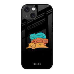QRIOH Quirky Printed iPhone 15 Back Case Mobile Accessories-image-22