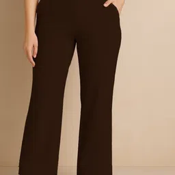 NU CLOTHS Women Relaxed High-Rise Regular Fit Trouser-picture-18