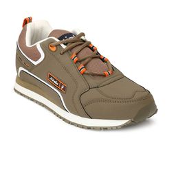 HIROLAS Men Brown Running Shoes-32