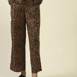 StyleCast X SERA Women Animal Printed Smart Easy Wash Trousers-image-74