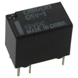 OMRON ELECTRONIC COMPONENTS SIGNAL RELAY, SPDT, 1A, 24V, TH, G5V-1-T90 DC12.-39