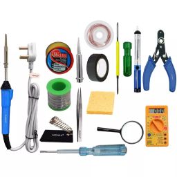 Fadman Basic Bundle Electric 15 In 1 Soldering Iron Kit Copper, Iron & Nickle Corded 25 W-5