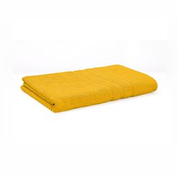 The Happy Pod Yellow 530 GSM High Absorbent Bamboo Cotton Bath Towel-image-28