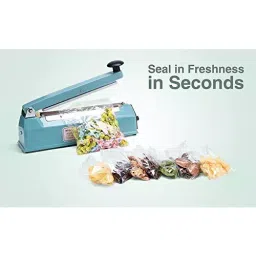 SCHOFIC 8 inch (203.2 mm) Manual Poly Bag Sealing Machine Heat Seal Closer with Repair Kit, PSM01 (Pack of 5) image 3
