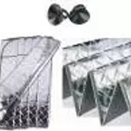 Auto Pearl F216 Dashboard Sun Shade Cover with Suction Cup for Renault Scala (Grey) image 4
