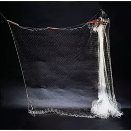AS ONE Coil Net Gill Net 24 mm 18 m Length Nylon Monofilament & Lead Chain Weight, 3-9095-02-image-26
