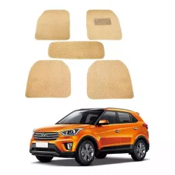 Auto Pearl MA3O105 PVC and Plastic Standard Mat for Creta 2005-2015 (Beige)-image-67