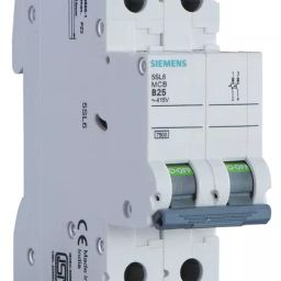 Siemens 5SL62637RC 63 A Two Pole MCB-12