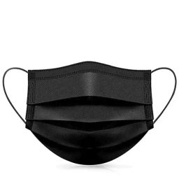 Sehat Plus Three Ply Mask Meltblown Layer SH101MB BLACK Pack of 100 Pcs-picture-26