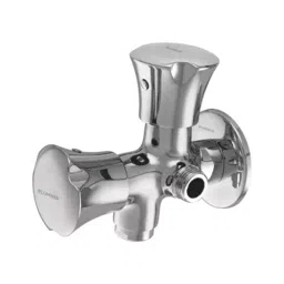 PLUMBER NECTAR Wall Mounted Chrome Finish Two-Way Bib Cock, NEC-0209-41