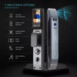 GOLENS Digital Door Lock with 3D Face Recognition Biometric, X84 image 2