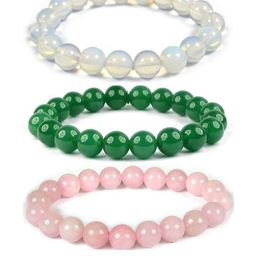 Divine souvenirs Unisex Set Of 3 Artificial Beaded Elasticated Bracelets-25