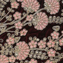 DIVASTRI Embroidered Thread Work Semi-Stitched Lehenga & Unstitched Blouse With Dupatta image 2