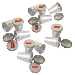 HAZEL Aluminium Kulfi Moulds Set of 12 with Lid |  Homemade Kulfi Moulds Set Medium Size |Reusable Popsicle Ice Cream Mould DIY Kit-20