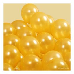 Bubble Trouble Party Balloons For Decoration Golden - Pack Of 100-image-54