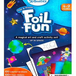 Skillmatics Art & Craft Activity Unique & Sparkly Space Themed Pictures Pack of 10 - Multicolour-10