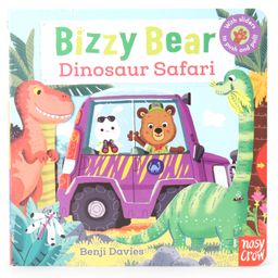 Bizzy Bear Dinosaur Safari Board Book by Benji Davies - English-21