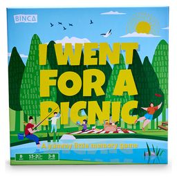 Binca I Went for a Picnic - A Memory Card Game for Kids Ages 6 and Up | Fun Memory Game and Concentration Building Game-25