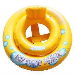 Intex My Baby Float Inflatable Swimming Pool Tube - Yellow image 2