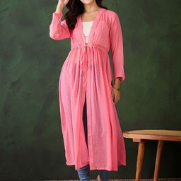 StyleStone Women Longline Shrug-17