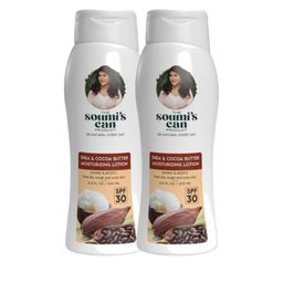 THE SOUMI'S CAN PRODUCT Shea & Cocoa Butter  Set Of 2 Moisturizing Lotion -200ml each image 2