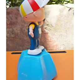 NEGOCIO Musical Toys for Kids Dancing Boy 360 Degree Rotating Light & Sound Toy with Bump and Go Action- PACK OF 1- COLOR MAY VARY image 4