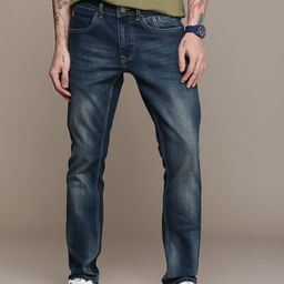 WROGN Men Slim Fit Light Fade Stretchable Jeans-image-72