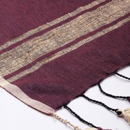 Taavi Woven Linen Blend Sustainable Design Dupatta image 4