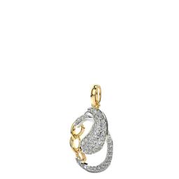 VALANOVA Women 925 Sterling Silver & Diamond Pendant 0.09cts-image-53