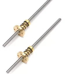 Invento ISC 1674-1 400x2x8mm Square Thread Trapezoidal Lead Screw for 3D Printer, CNC, Robotics, DIY Projects etc-38