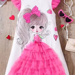 YK Floral Print A-Line Dress-picture-1