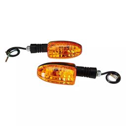 Uno Minda TD-5036A Amber Lens Blinker Lamp Assembly for Bajaj Platina Rear LH/RH (Set of 2)-38