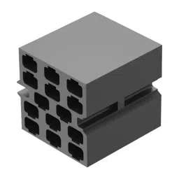 EAO MULTI PLUG HOUSING, 6POSITION, 61-9830-28