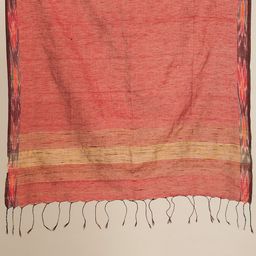 Taavi Solid Fringed Dupatta image 3