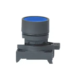 Essen Deinki PCB5 Series Spring Return Blue Flush Type Non Illuminated Switch Actuator-12