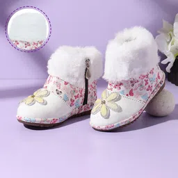 IDEAL COLLECTION Girls Printed Slip-On Sneakers-image-5