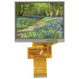 MIDAS DISPLAYS DISPLAY, LCD, 3.5", 320X240, LANDSCAPE, MCT035G0TW320240LML-41