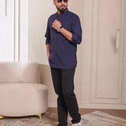 Stuffie Land Men Striped Casual Shirt-image-66