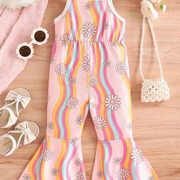LULU & SKY Girls Printed Basic Jumpsuit-picture-19