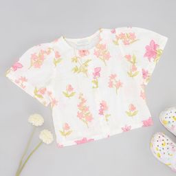 AKKRITI BY PANTALOONS Floral Print Cotton Top-picture-24