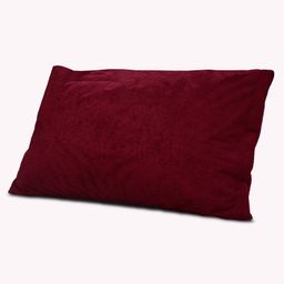 Divine Casa Terry Cotton Pillow Protector Cover - Maroon-image-7