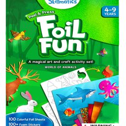 Skillmatics Art & Craft Activity Animal Themed Pictures Pack of 10 - Multicolour-12