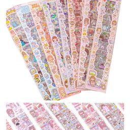 FunBlast Cute Cartoon Theme Kawaii Stickers 60 Sheets (Color and Design May Vary)-10