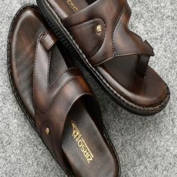 ZIRSQ Men Brown Synthetic Sandals-image-38