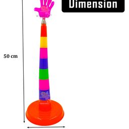 Wishkey Quoits Ring Toss Game for Kids Multicolor - 17 Pieces image 5