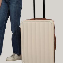 Mini west london Ava Textured Hard-Sided Cabin Trolley Bag-image-41