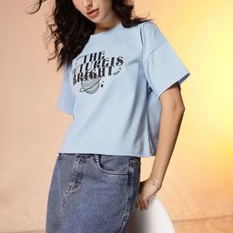 CORSICA Typography Printed Drop-Shoulder Sleeves Relaxed Fit T-shirt-image-16