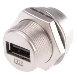 RS PRO USB Connector Straight Panel Mount Socket Type A 2.0, 1223030-image-73