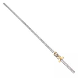 Invento ISC 1676-1 600x2x8mm Square Thread Trapezoidal Lead Screw for 3D Printer, CNC, Robotics, DIY Projects etc image 1